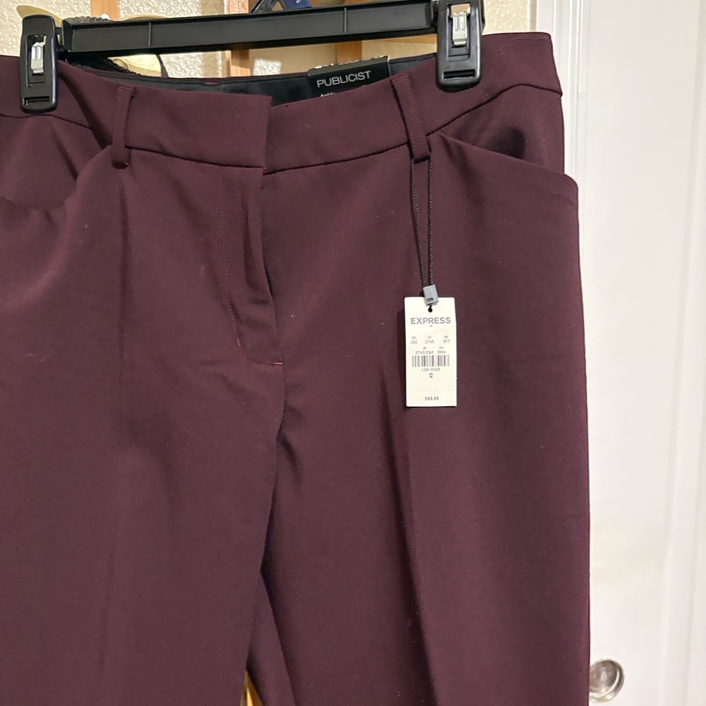 Express woman’s Deep Burgundy Dress Pants
